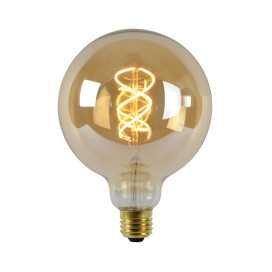 G125 - Ampoule filament - Ø 12,5 cm - LED Dim. - E27 - 1x4,9W 2200K - Ambre
