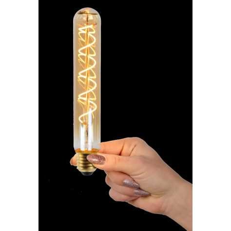 T32 - Ampoule filament - Ø 3,2 cm - LED Dim. - E27 - 1x4,9W 2200K - Ambre T32 - Ampoule filament - Ø 3,2 cm - LED Dim. - E27 - 1x4,9W 2200K - Ambre
