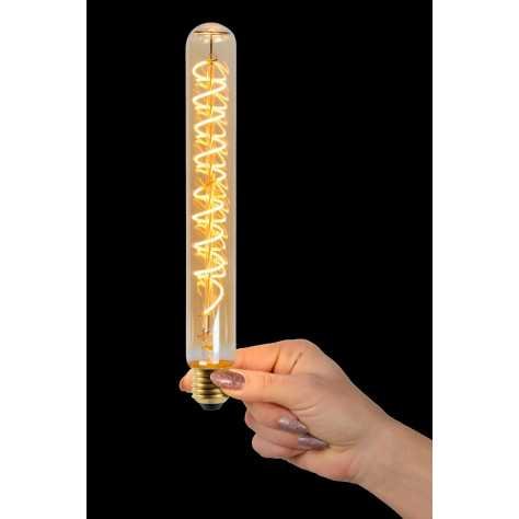 T32 - Ampoule filament - Ø 3,2 cm - LED Dim. - E27 - 1x4,9W 2200K - Ambre T32 - Ampoule filament - Ø 3,2 cm - LED Dim. - E27 - 1x4,9W 2200K - Ambre