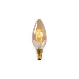 C35 - Ampoule filament - Ø 3,5 cm - LED Dim. - E14 - 1x3W 2200K - Ambre