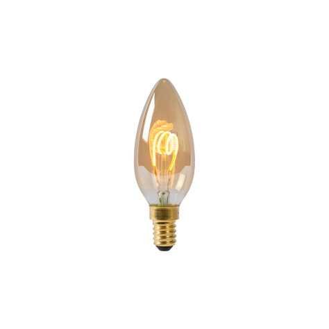 C35 - Ampoule filament - Ø 3,5 cm - LED Dim. - E14 - 1x3W 2200K - Ambre C35 - Ampoule filament - Ø 3,5 cm - LED Dim. - E14 - 1x3W 2200K - Ambre