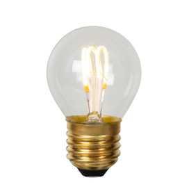 G45 - Ampoule filament - Ø 4,5 cm - LED Dim. - E27 - 1x3W 2700K - Transparent
