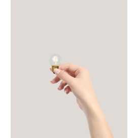 G45 - Ampoule filament - Ø 4,5 cm - LED Dim. - E27 - 1x3W 2700K - Transparent 2