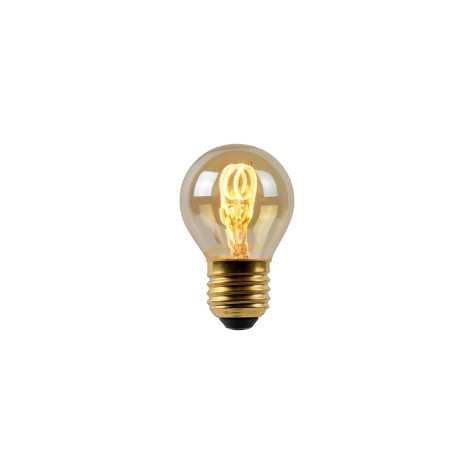 G45 - Ampoule filament - Ø 4,5 cm - LED Dim. - E27 - 1x3W 2200K - Ambre G45 - Ampoule filament - Ø 4,5 cm - LED Dim. - E27 - 1x3W 2200K - Ambre