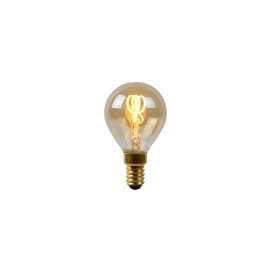 P45 - Ampoule filament - Ø 4,5 cm - LED Dim. - E14 - 1x3W 2200K - Ambre