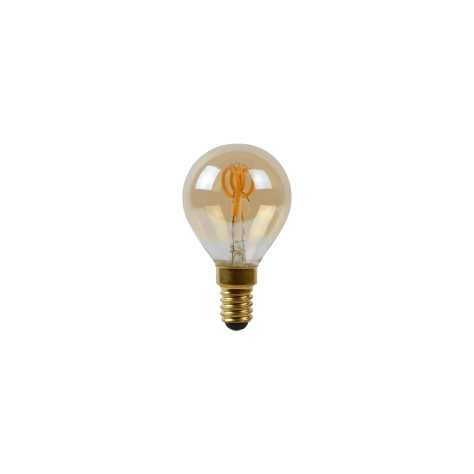 P45 - Ampoule filament - Ø 4,5 cm - LED Dim. - E14 - 1x3W 2200K - Ambre