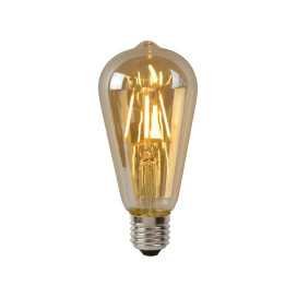 ST64 - Ampoule filament - Ø 6,4 cm - LED Dim. - E27 - 1x5W 2700K - Ambre
