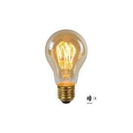 A60 TWILIGHT SENSOR - Ampoule filament - Ø 6 cm - LED - E27 - 1x4W 2200K - Détecteur Jour/Nuit - Ambre