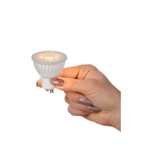 MR16 - Ampoule led - Ø 5 cm - LED Dim. - GU10 - 1x5W 2200K/2700K - 3 StepDim - Blanc