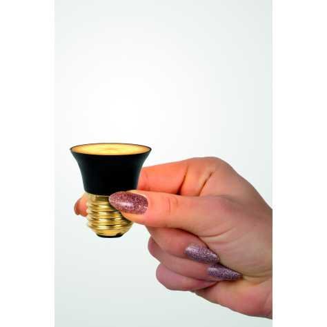 G45 - Ampoule led - Ø 4,3 cm - LED Dim. - E27 - 1x5W 2700K - 3 StepDim - Noir