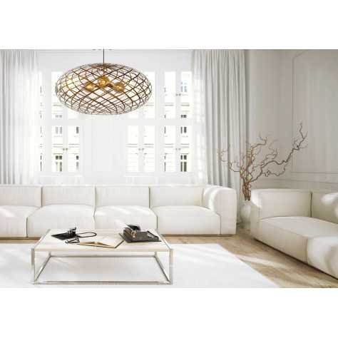 WOLFRAM - Suspension - Ø 100 cm - 3xE27 - Or Mat / Laiton