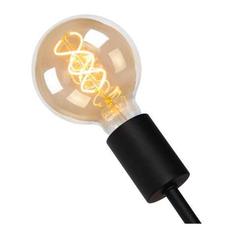 LESTER - Suspension - 6xE27 - Noir