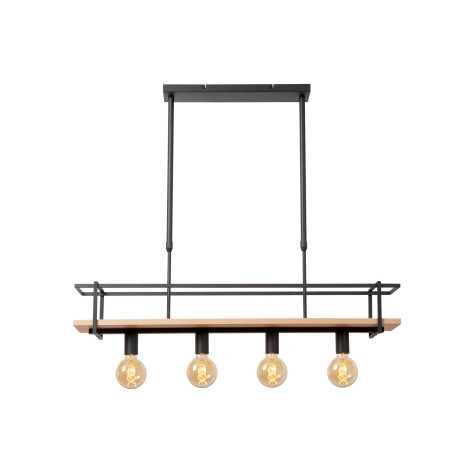 MILONGA - Suspension - 4xE27 - Noir