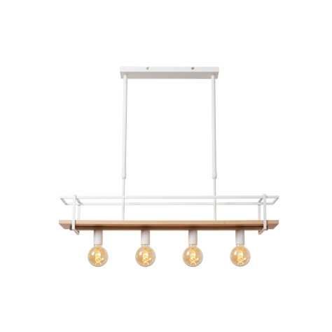 MILONGA - Suspension - 4xE27 - Blanc