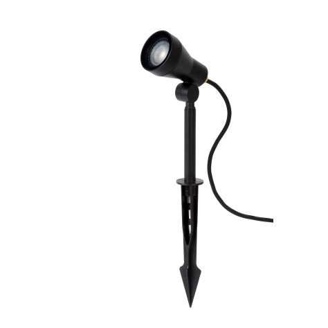 SPIKE - Spot de jardin - LED Dim. - GU10 - 1x5W 3000K - IP54 - Noir