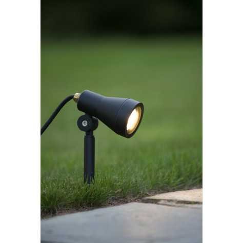 SPIKE - Spot de jardin - LED Dim. - GU10 - 1x5W 3000K - IP54 - Noir