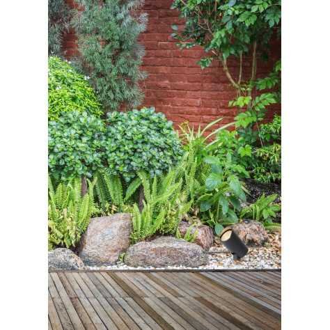 MANAL - Spot de jardin - LED - 1x13W 3000K - IP65 - Anthracite