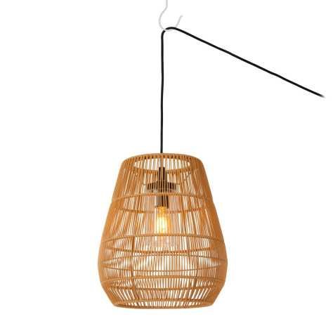 NERIDA - Suspension Intérieur/Extérieur - Ø 35 cm - 1xE27 - IP44 - Naturel