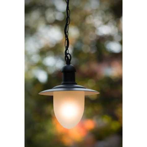 ARUBA - Suspension Intérieur/Extérieur - Ø 25 cm - 1xE27 - IP44 - Noir