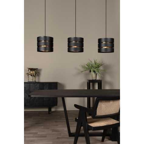 ROSAS - Suspension - 3xE27 - Noir