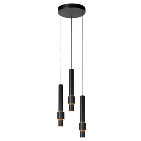 MARGARY - Suspension - Ø 28 cm - LED Dim. - 3x4W 2700K - Noir