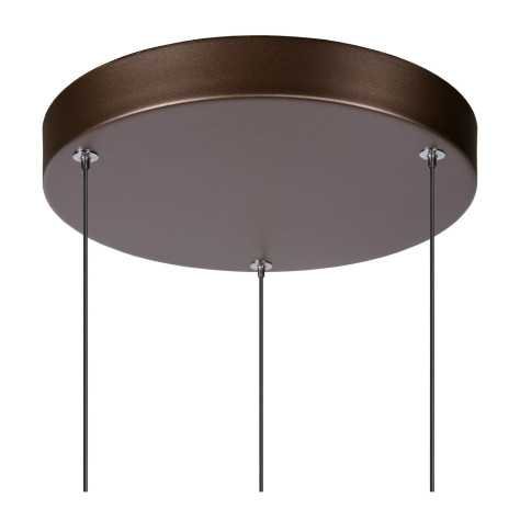 MARGARY - Suspension - Ø 28 cm - LED Dim. - 3x4W 2700K - Café