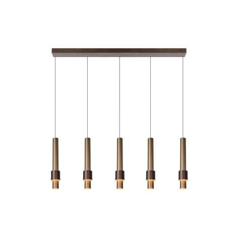MARGARY - Suspension - LED Dim. - 5x4,2W 2700K - Café