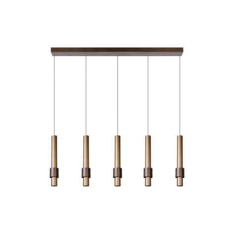 MARGARY - Suspension - LED Dim. - 5x4,2W 2700K - Café