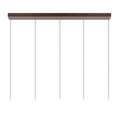 MARGARY - Suspension - LED Dim. - 5x4,2W 2700K - Café