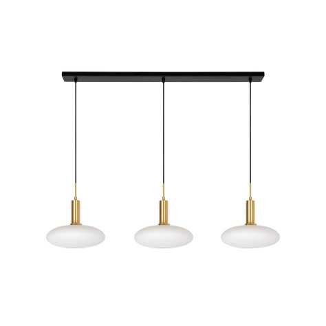 SINGALA - Suspension - 3xE27 - Or Mat / Laiton