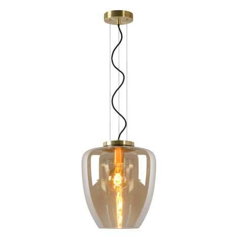 FLORIEN - Suspension - Ø 28 cm - 1xE27 - Ambre