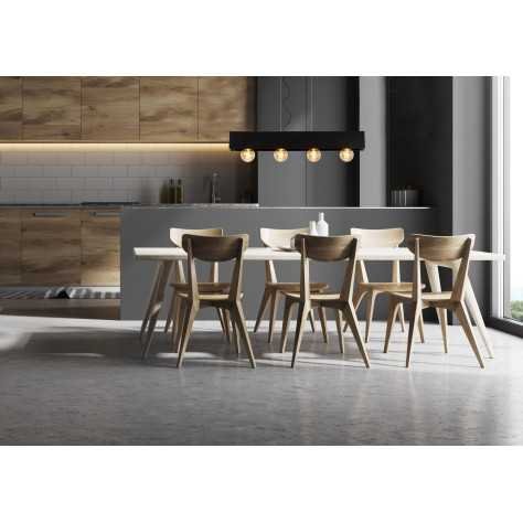 SURTUS - Suspension - 4xE27 - Noir