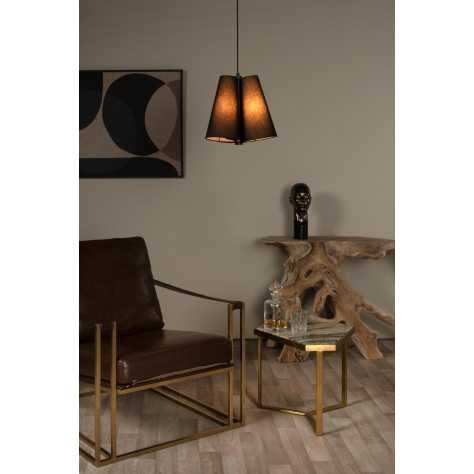 GREGORY - Suspension - Ø 34,3 cm - 3xE27 - Noir