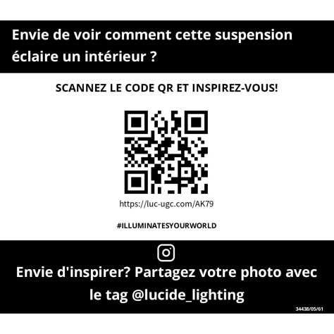 JULIUS - Suspension - 5xE27 - Opalin