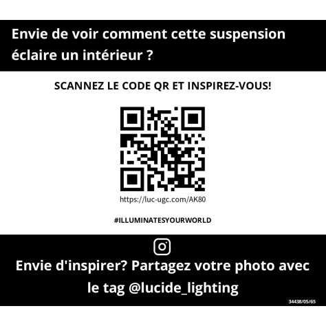 JULIUS - Suspension - 5xE27 - Fumé