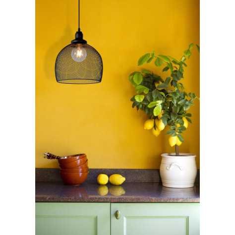 MESH - Suspension - Ø 28 cm - 1xE27 - Noir