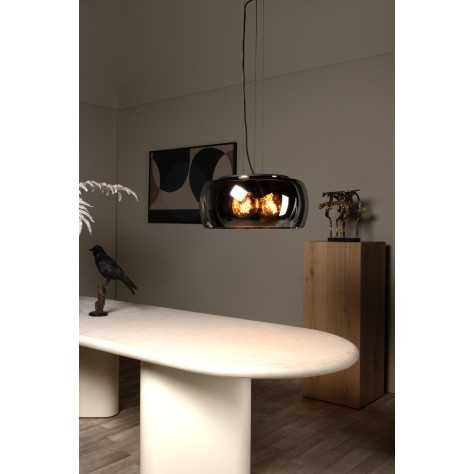 OLIVIA - Suspension - Ø 50 cm - 3xE27 - Fumé