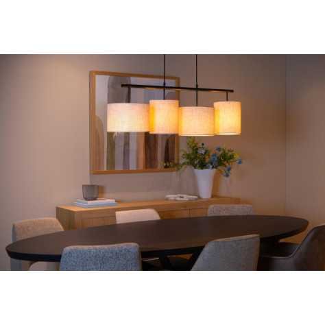 MAYA - Suspension - 4xE27 - Crème