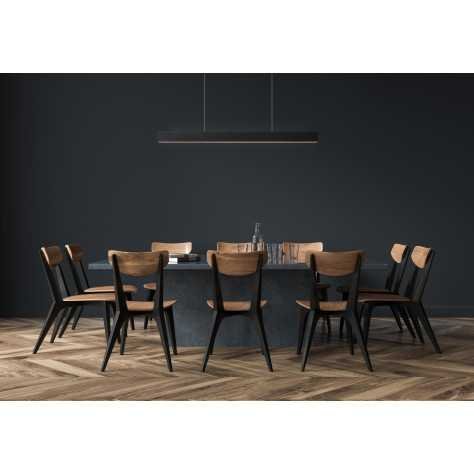 RAYA LED - Suspension - LED Dim. - 1x36W 2700K - Noir