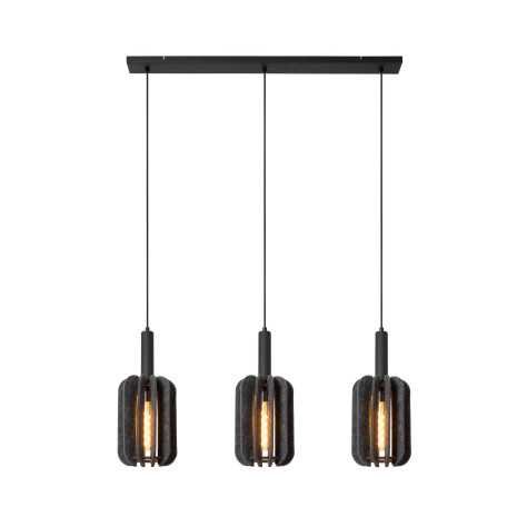 RAFAL - Suspension - 3xE27 - Gris
