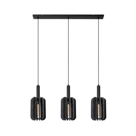 RAFAL - Suspension - 3xE27 - Gris