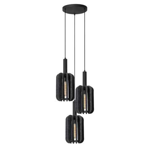 RAFAL - Suspension - Ø 50 cm - 3xE27 - Gris