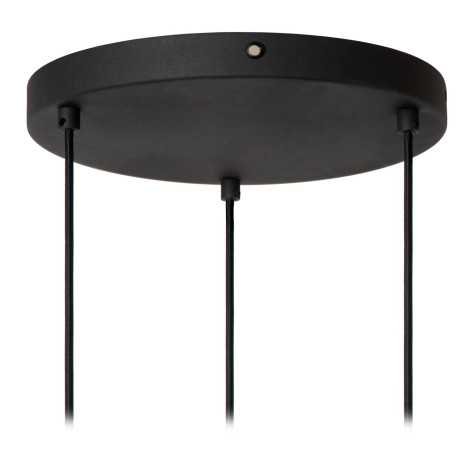 RAFAL - Suspension - Ø 50 cm - 3xE27 - Gris