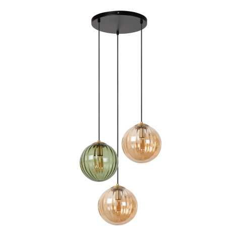 MONSARAZ - Suspension - Ø 35 cm - 3xE27 - Vert