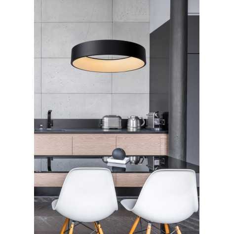 TALOWE LED - Suspension - Ø 60 cm - LED Dim. - 1x39W 3000K - Noir