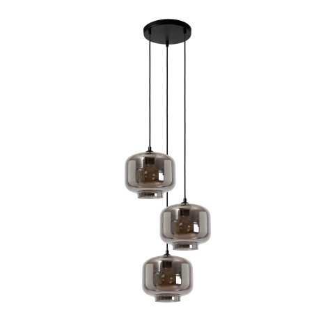 MEDINE - Suspension - Ø 46 cm - 3xE27 - Fumé