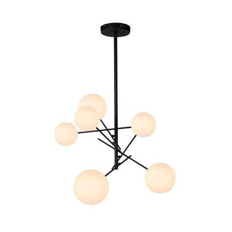 ALARA - Suspension - Ø 72 cm - LED - G4 - 6x1,5W 2700K - Noir