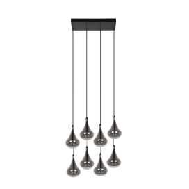 TEARS - Suspension - LED Dim. - G4 - 8x1,5W 3000K - Noir 2
