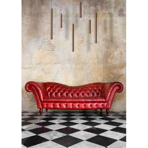 LORENZ - Suspension - Ø 120 cm - LED Dim. - 6x4W 3000K - Rouille