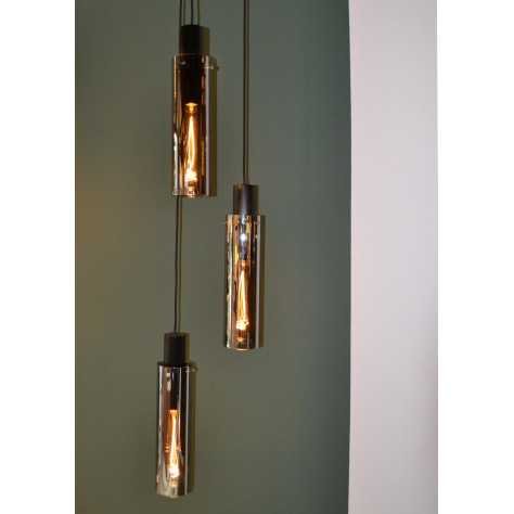 ORLANDO - Suspension - Ø 32 cm - 3xE27 - Fumé